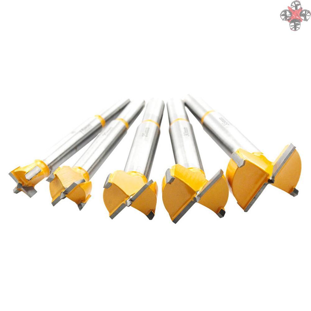 BITS BITS Set 5 Mũi Khoan Lỗ Bằng Thép Carbon