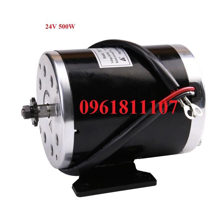 Motor 24V 500W độ bơm hơi hoặc xe