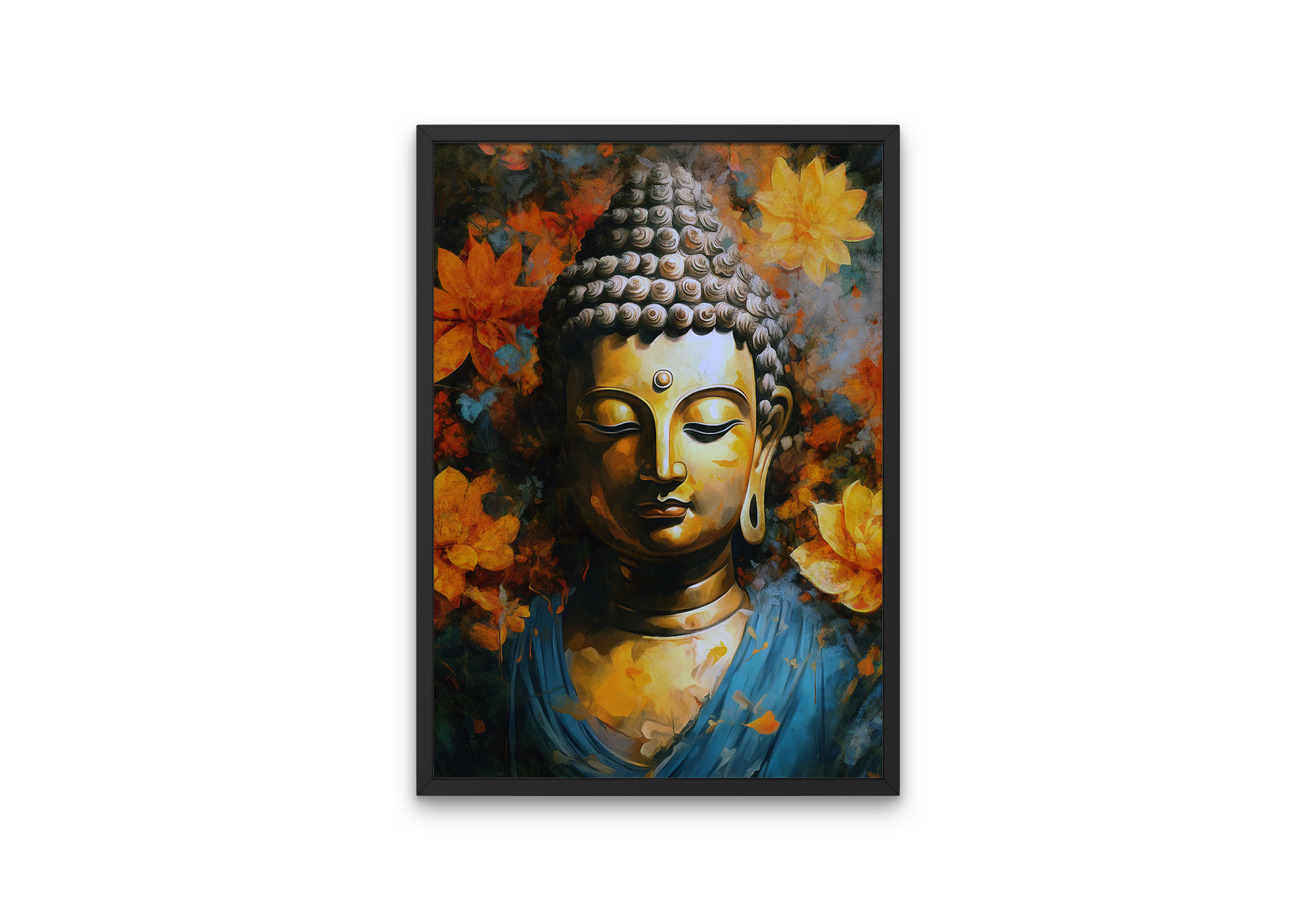 Tranh Đức Phật - Tranh canvas - Quà tặng cho tâm