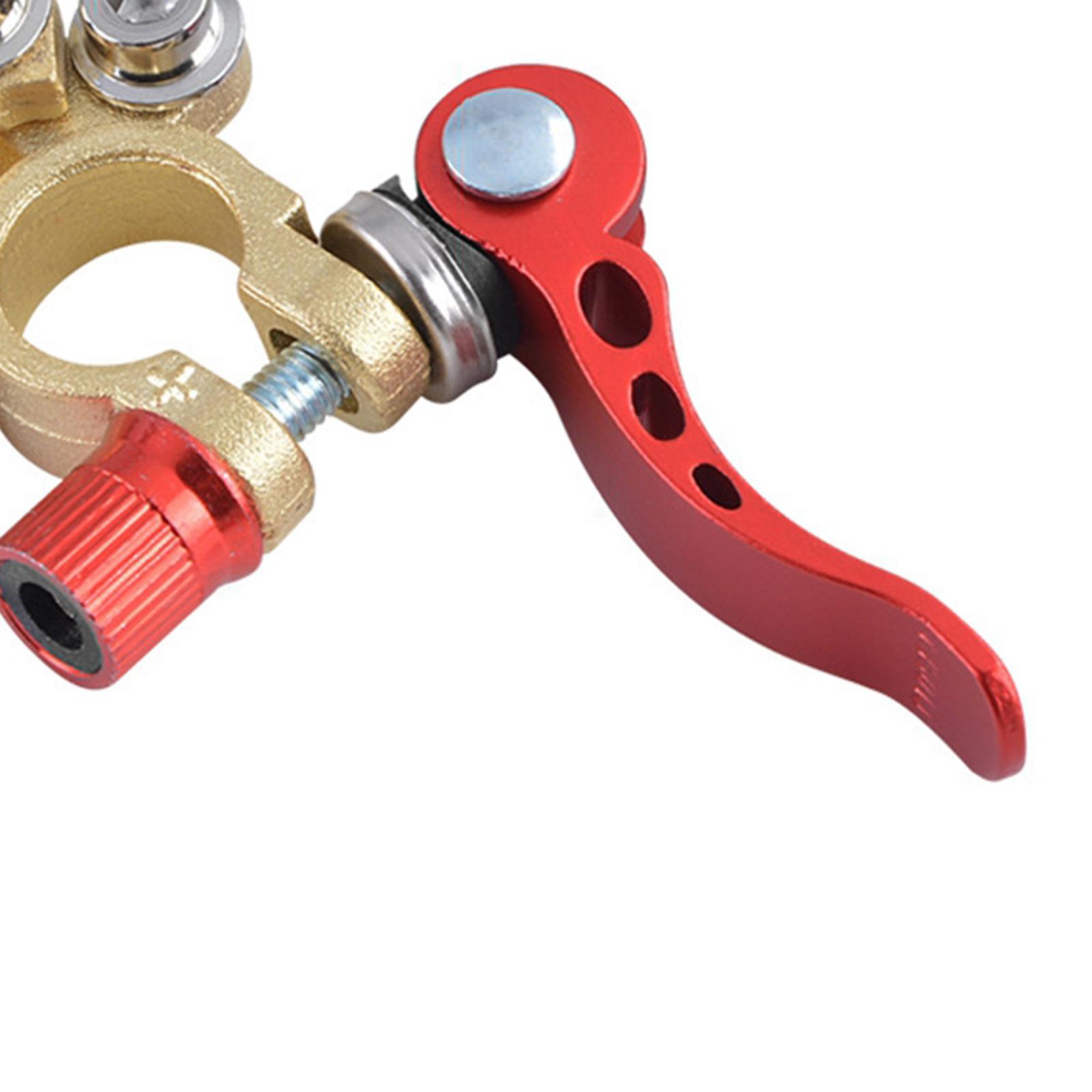 2X 2PCS Marine Car Battery Terminal Shut-off Connector Clamps UTV Tractor