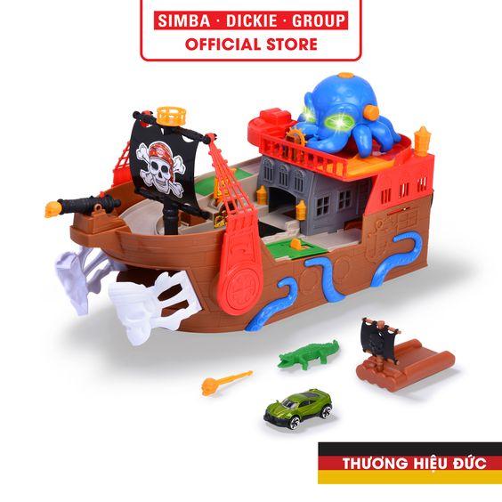 Đồ chơi tàu hải tặc DICKIE TOYS Pirate Boat 203778000