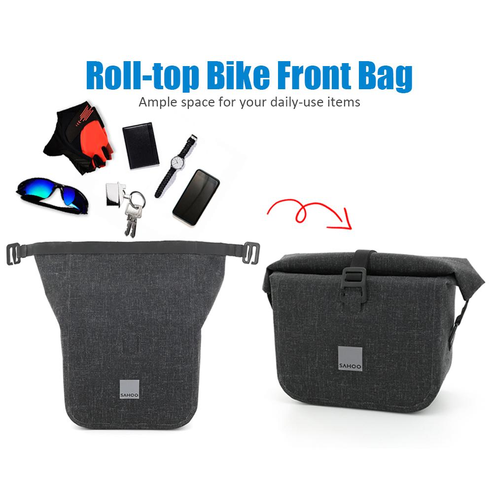 Túi đựng đồ gắn phía trước tay lái xe đạp chống thấm nước