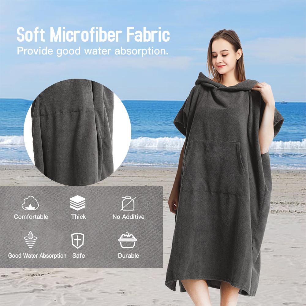 Khăn Trùm Đầu Khô Nhanh Có Túi Trùm Đầu