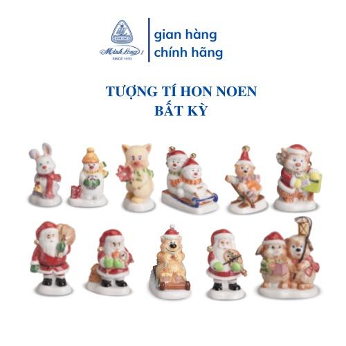 [HÀNG TẶNG KHÔNG BÁN] Set 6 tượng Con Giáp Sứ Minh Long