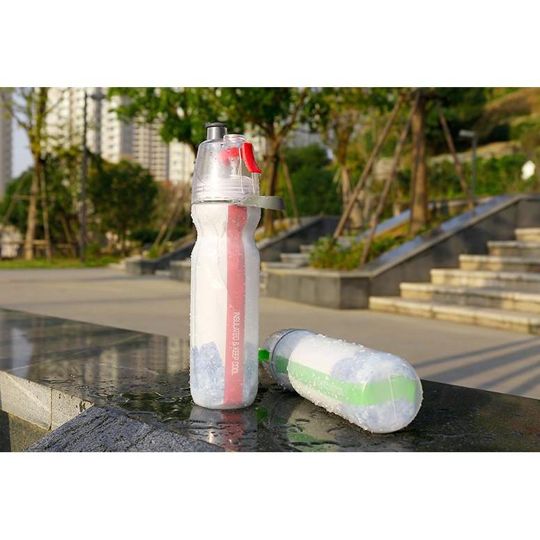 Bình nước thể thao phun sương Cao cấp 500ml