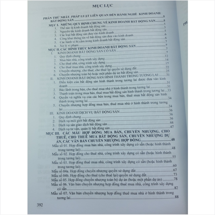 Sách Cẩm Nang Pháp Luật Về Môi Giới Và Đầu Tư Kinh Doanh Bất Động Sản - V1675T