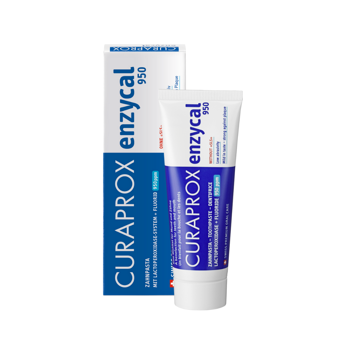 CURAPROX Kem Đánh Răng Enzycal 950 ngừa sâu răng | Fluoride 950 ppm