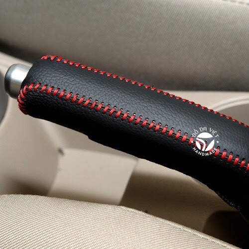 BỌC CẦN SỐ, PHANH TAY KIA FORTE 5 NÚT, 6 NÚT SỐ SÀN DA BÒ THẬT 100%