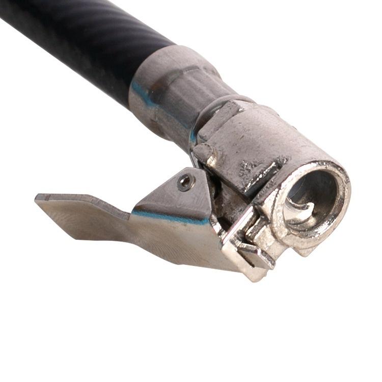 Máy bơm lốp ô tô xe máy cao cấp FIXTEC FATG0001 có đồng hồ đo áp suất, dùng cho máy nén khí