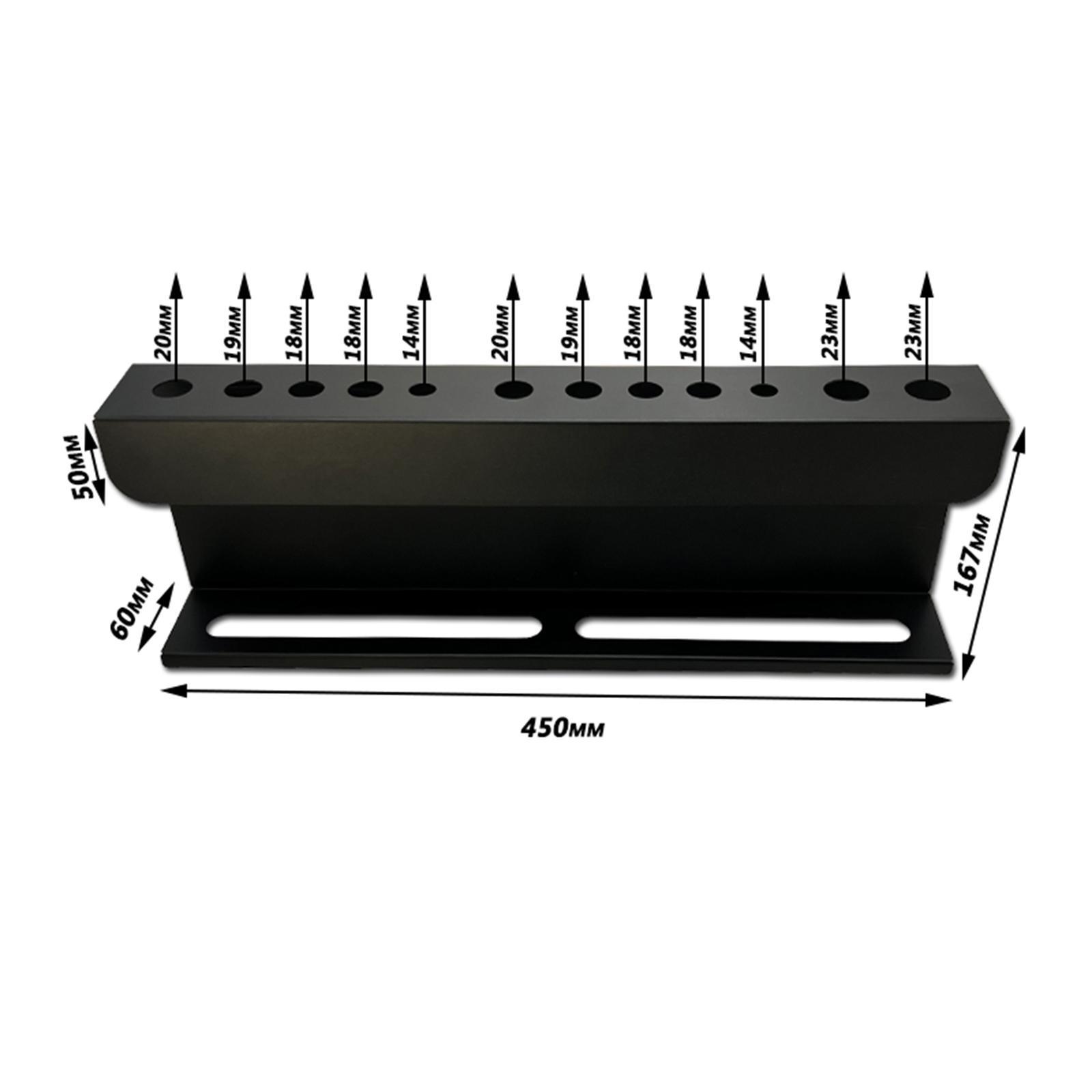 Detailing Brush Holder Alloy for Auto Cleaning Detailing Tools Hanger