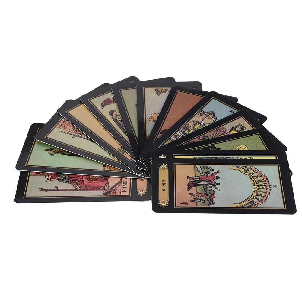 78pcs Tarot Cards Chinese and English Version Board Games