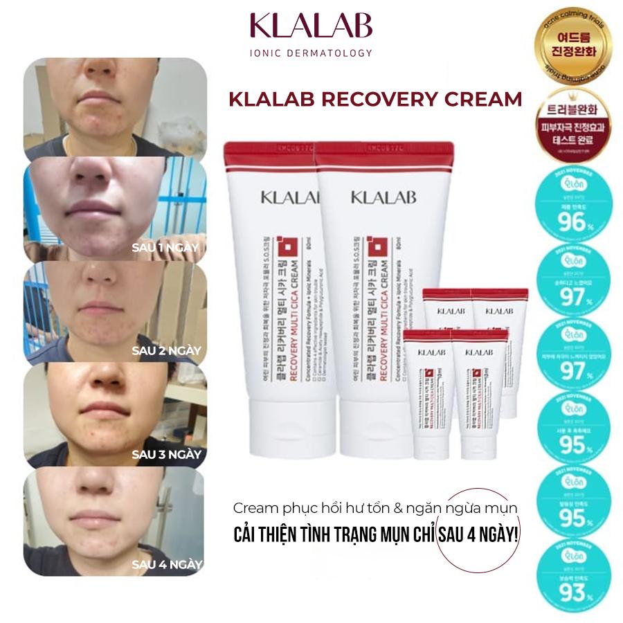 Kem Phục Hồi Da KLALAB Recovery Mutil CiCa Cream 80ml - K2V Shop