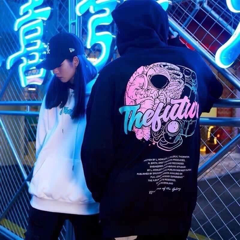 (VẢI TỐT)ÁO HOODIE - ÁO HOODIE NỈ NGOẠI IN THEFUTURE (CÓ VIDEO SẢN PHẨM)