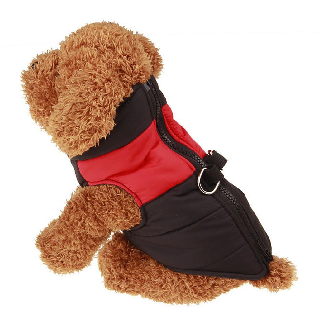 Dog Winter Warm Coat Vest Waterproof Jacket Down Vest Puppy Clothes