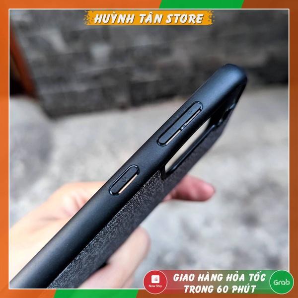 Ốp lưng s21 plus s21 plus 5g chống vân tay nhựa cứng viền đen giả vải JEAN 1 màu phụ kiện huỳnh tân store