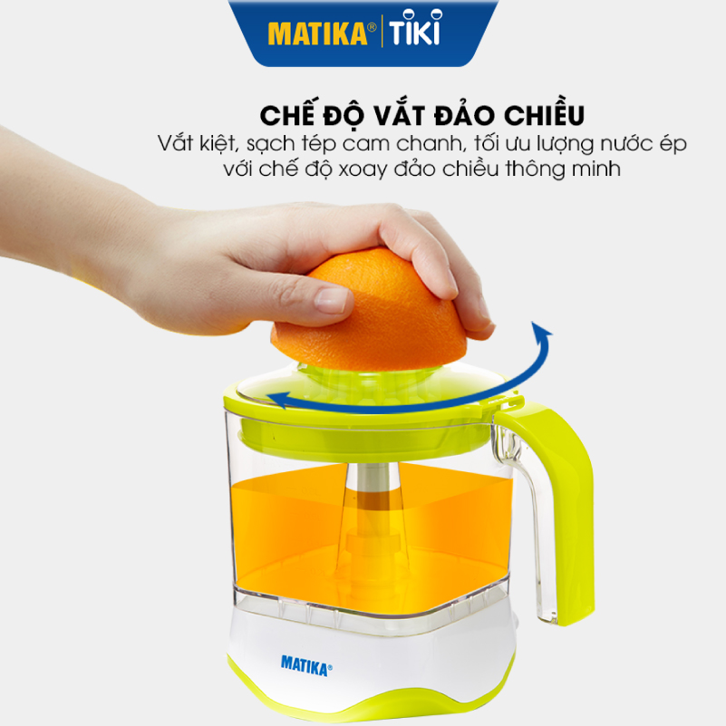 Máy Vắt Cam MATIKA Dung Tích 1L MTK-3310 - Hàng Chính Hãng