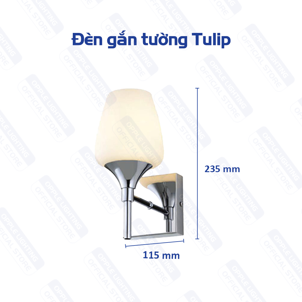 Đèn Tường OPPLE MB115 - Y60 Tulip E27 - Chất Liệu Cao Cấp, Kiểu Dáng Hiện Đại