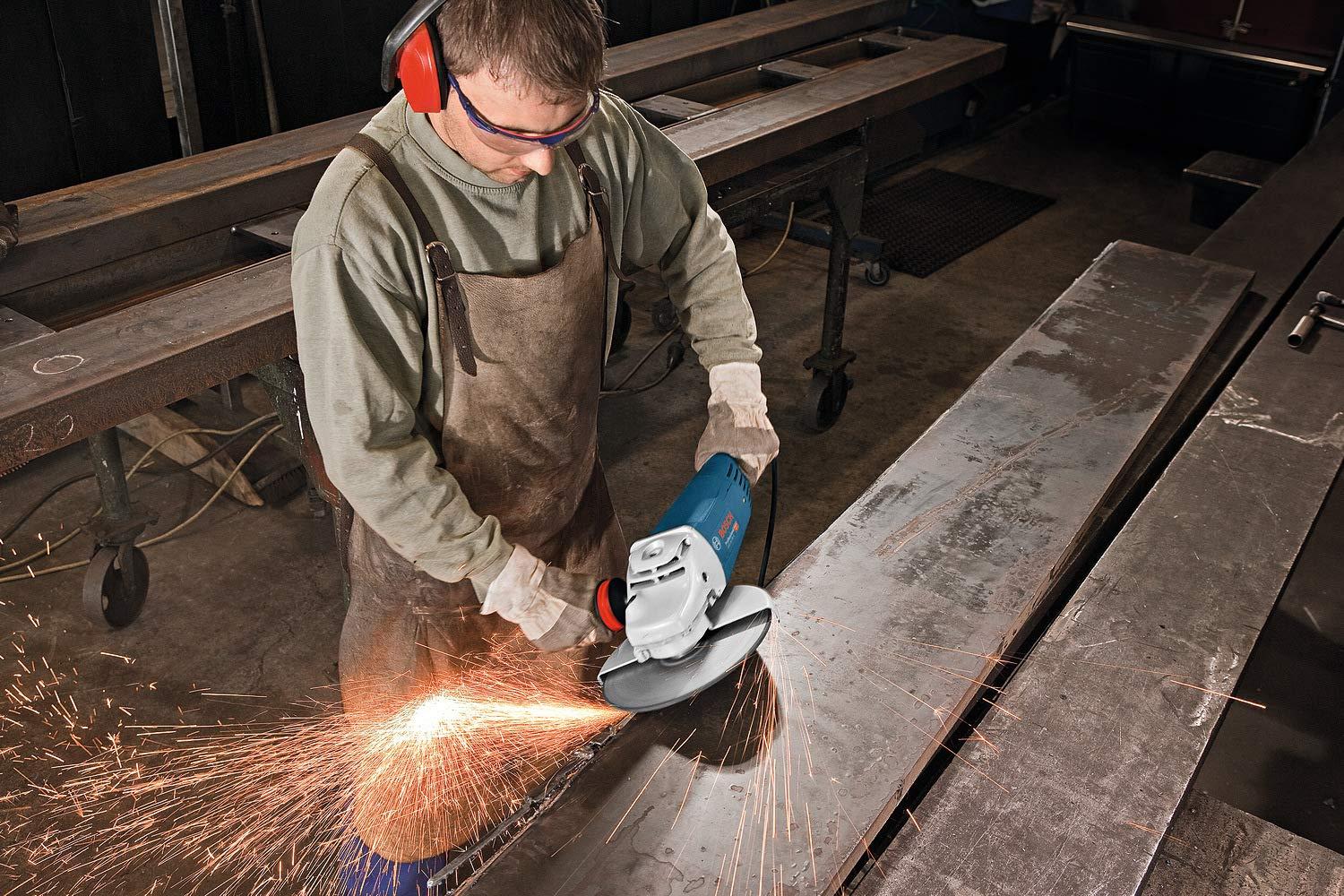 MÁY MÀI GÓC 150MM 2400 W BOSCH GWS 24-180 - HÀNG CHÍNH HÃNG