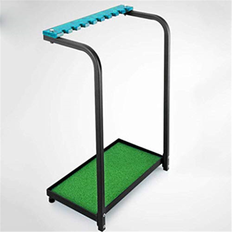 Giá đỡ gậy golf loại khung thép cài được 9 gậy chắc chắn GG022