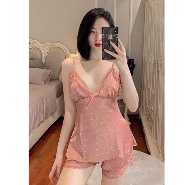 Đồ Bộ Chấm Bi Siêu Xinh