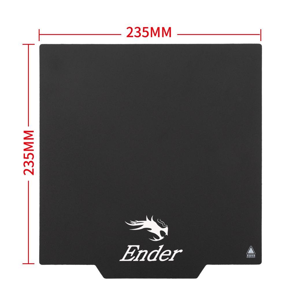 Creality 3D Gốc từ tính linh hoạt Xây dựng bề mặt Tấm lót Ender-3/Ender-3 Pro/Ender-5/Ender 3V2 Bộ phận làm nóng giường Giường nóng