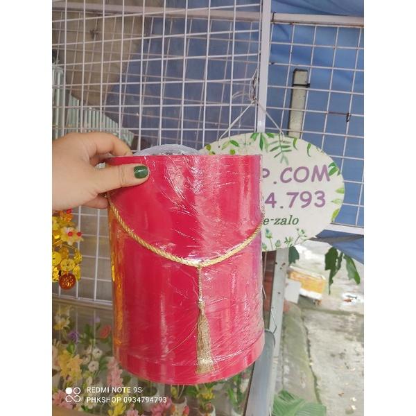 Giỏ đỏ trang trí, gói quà,giỏ hoa