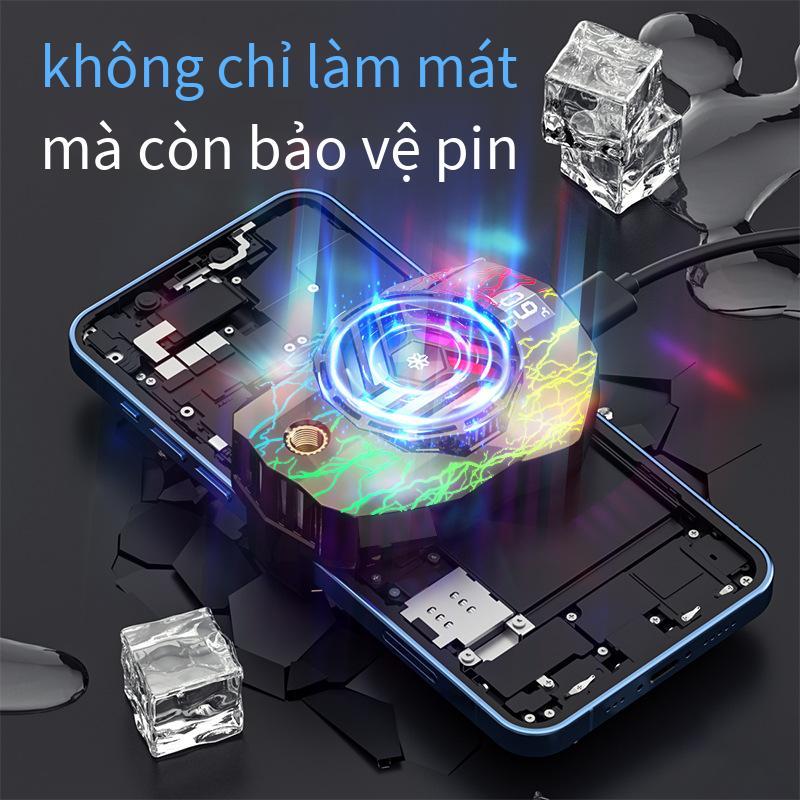Đảm bảo chất lượng bộ tản nhiệt điện thoại di động bán dẫn đầy màu sắc mới K10 điện lạnh di động tản nhiệt nhanh với màn hình điện thoại di động đa năng