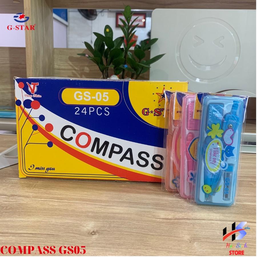 Compass GS05 hiệu GSTAR, 18 cái/hộp, chất lượng tốt.