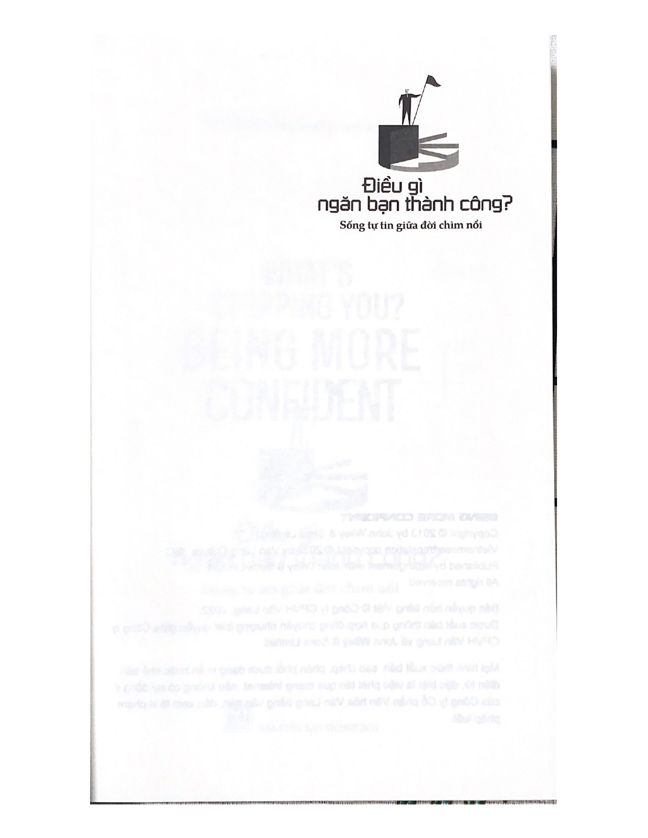 Điều Gì Ngăn Bạn Thành Công ? - Vanlangbooks