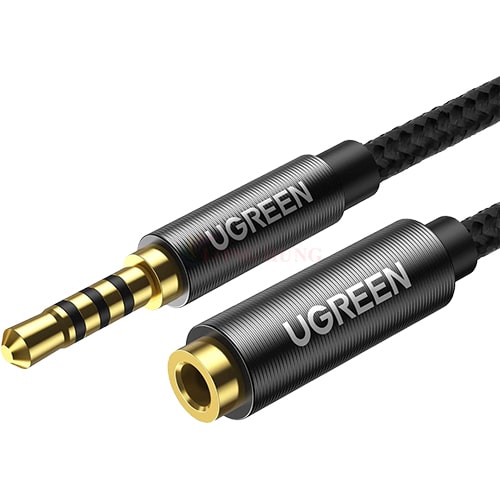Cáp AV nối dài 3.5mm dây dù Ugreen Extension Cable AV118 - Hàng chính hãng