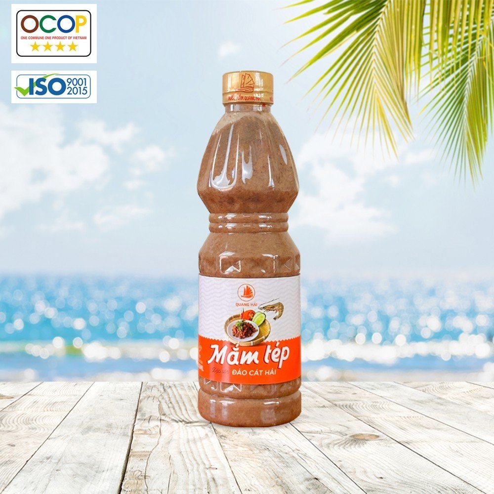 Mắm Tép Cát Hải - Quang Hải, chai 500ml