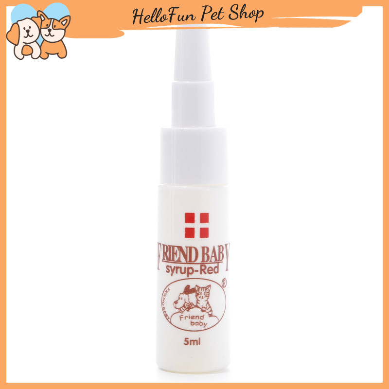 Siro uống chống giun sán cho chó mèo Friend Baby 5ml