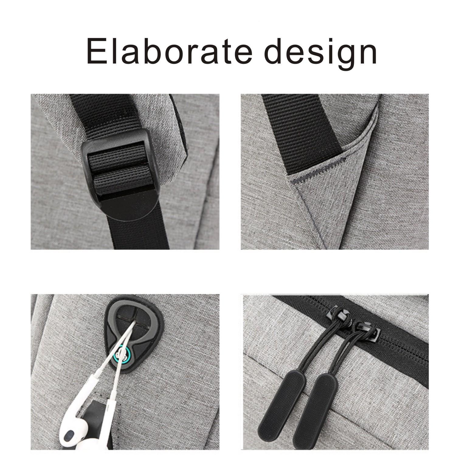 Ba Lô 15.6 Inch USB Tặng Kèm Túi Backbag Công Suất Lớn Trường Lưng Mochila Du Lịch Đeo Vai Daypack Túi Dành Cho Máy Tính Laptop