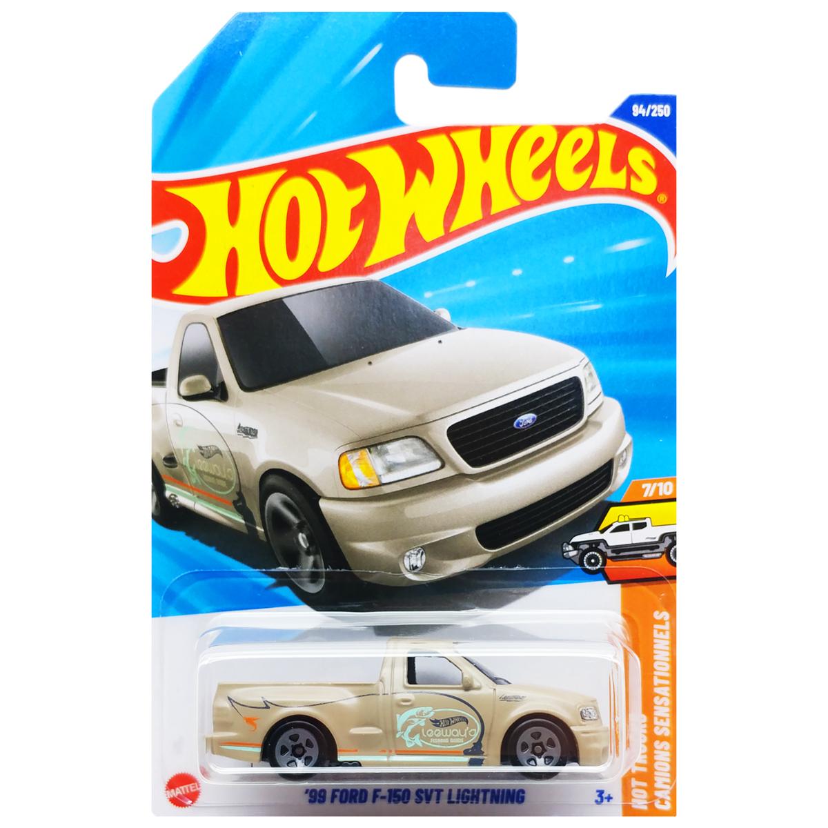 Siêu Xe Hot Wheels C4982 - 94/250 - 99 Ford F-150 SVT Lightning (Mẫu Sản Phẩm Giao Ngẫu Nhiên)