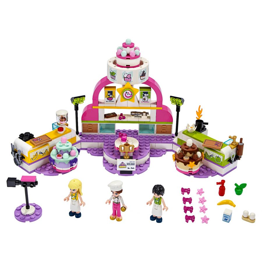 Mô hình đồ chơi lắp ráp LEGO FRIEND Cuộc Thi Làm Bánh 41393 ( 361 Chi tiết )