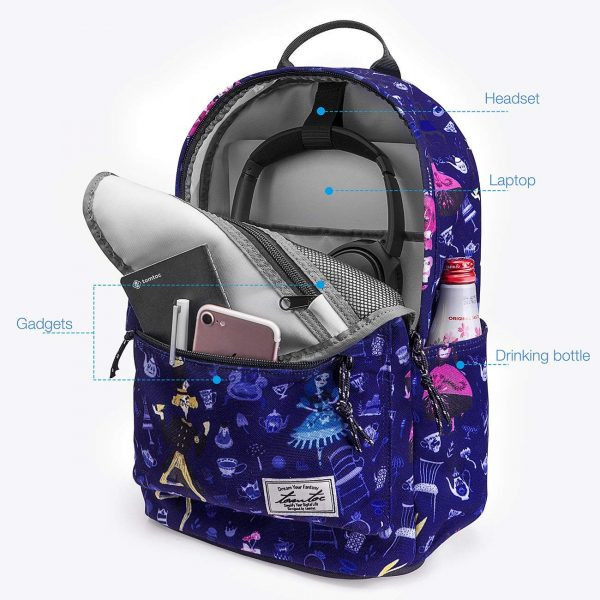 BALO TOMTOC TRAVEL BACKPACK ULTRABOOK 15.6″/24L Hàng Chính Hãng