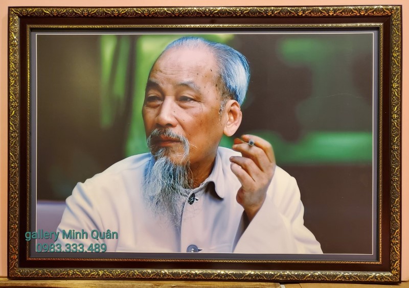 Ảnh gốc màu Chủ tich Hồ Chí Minh kính yêu