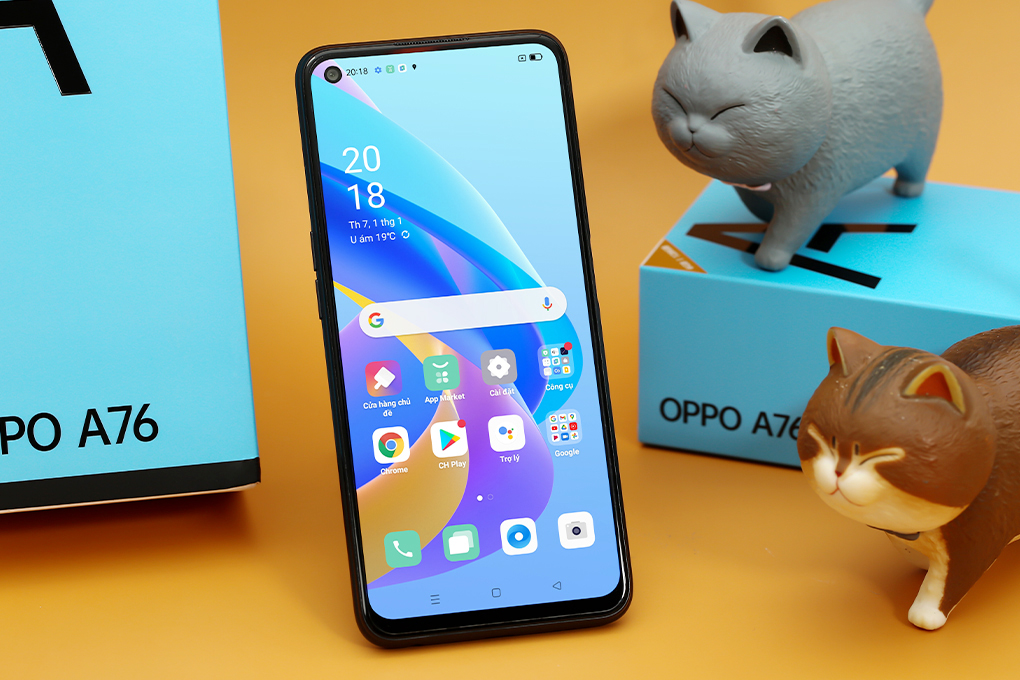 Điện thoại OPPO A76 (6 GB/128 GB) - Hàng chính hãng