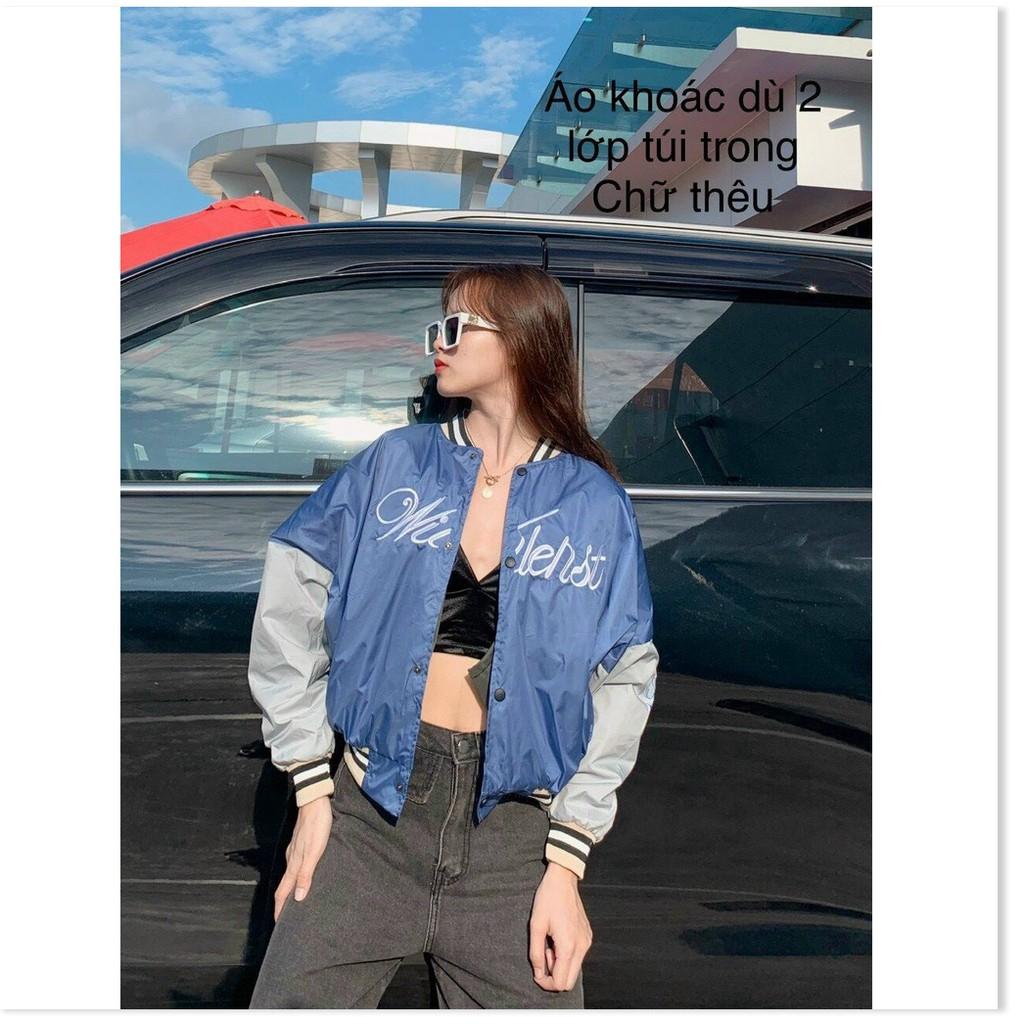 ÁO KHOÁC DU BOMBER UNISEX NỮ HỌA TIẾT SINH ĐỘNG