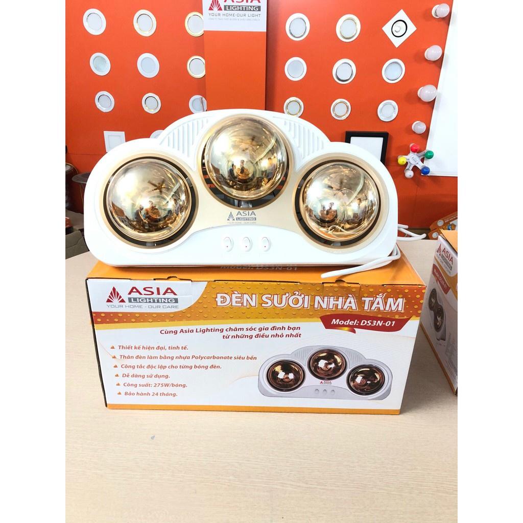 Đèn Sưởi Nhà Tắm Treo Tường Lắp Nổi ASIA Công Suất 275W/Bóng