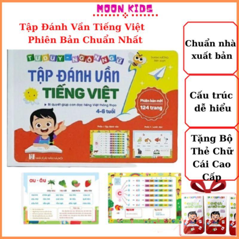 Tập Đánh Vần Tiếng Việt Phiên Bản Chuẩn Cho Bé 4-6 Tuổi