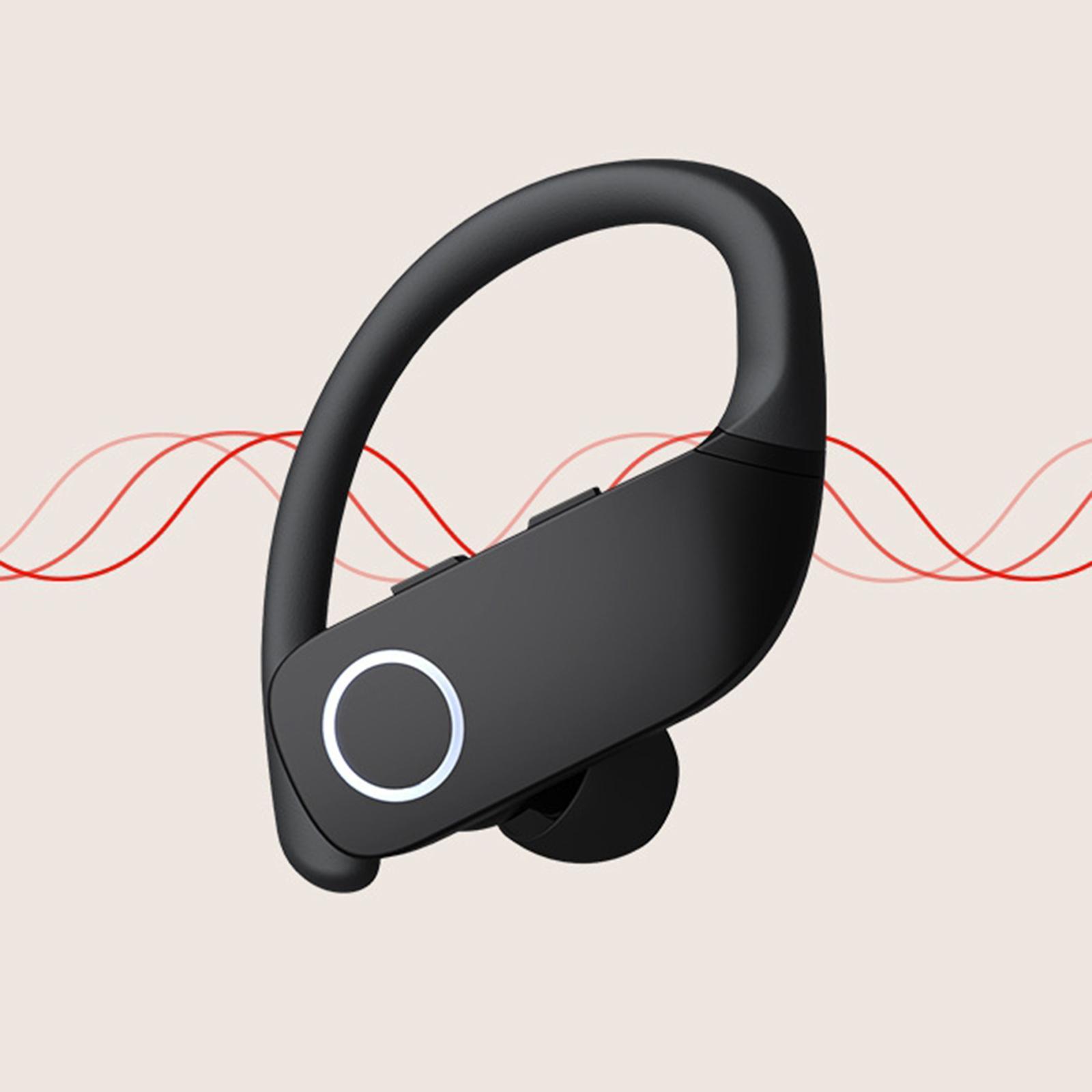 Bluetooth 5.0 IP4 Waterproof Wireless Earbuds Built in Mic for Workout Sport