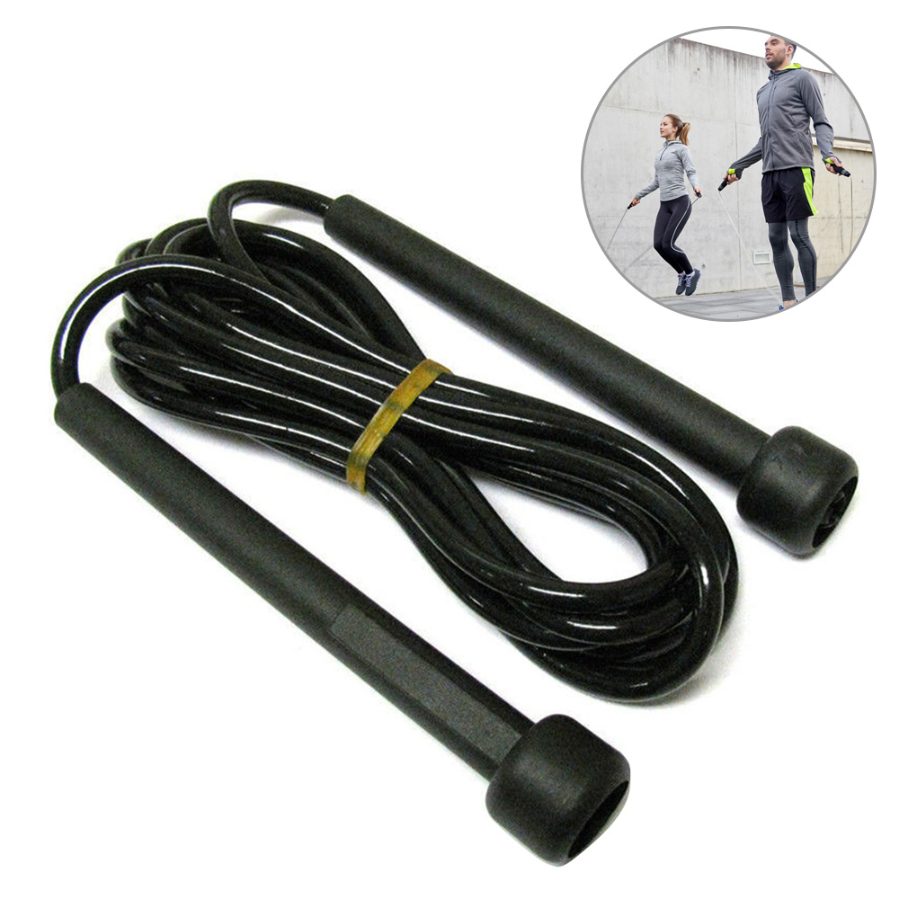 Dây nhảy dây bằng Nhựa đen 2,7m, hàng chất lượng cao