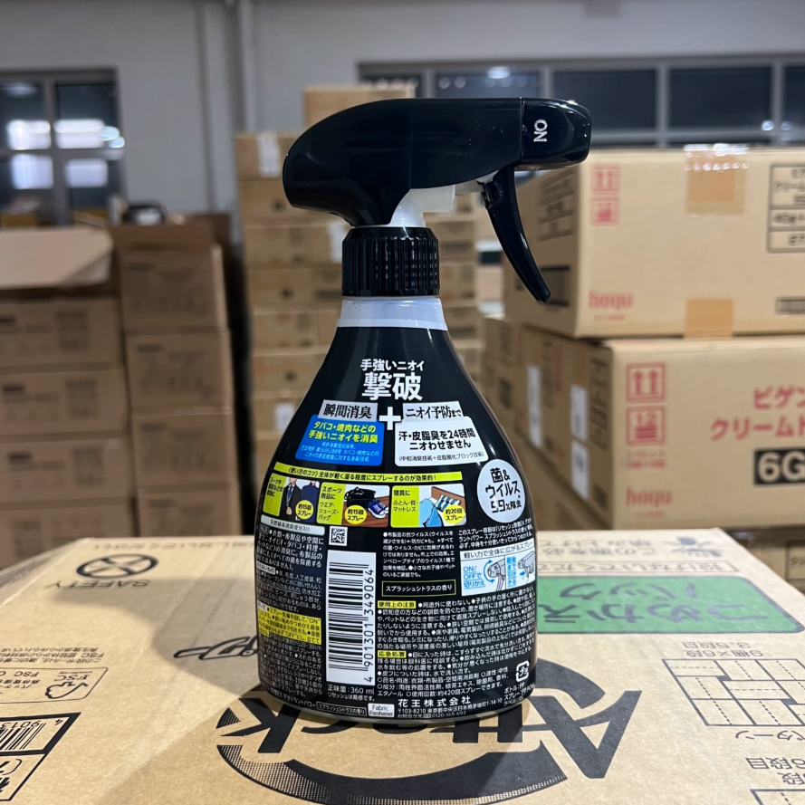 Xịt khử mùi hôi từ khói thuốc lá và đồ nướng Kao EX Japan 360ml