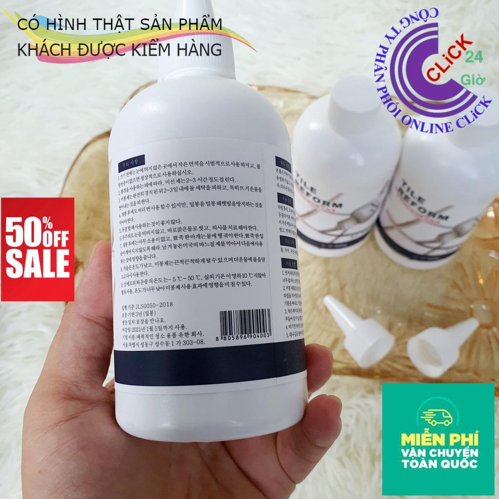 Chai Sơn Kẻ Chỉ Gạch Keo Chà Ron Sứ Đa Năng TILE REFORM 280ml - Cao Cấp Từ Hàn Quốc