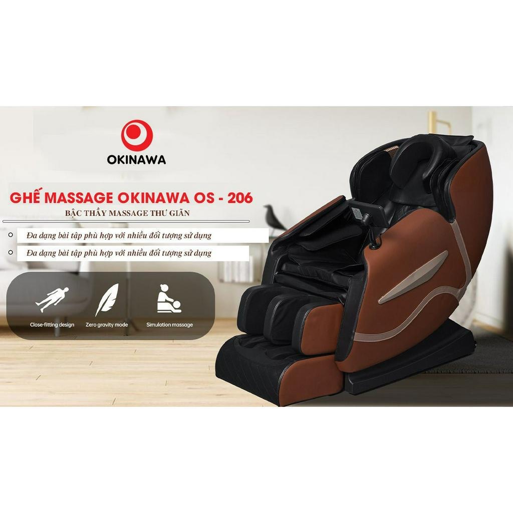 GHẾ MASSAGE OKINAWA OS 206