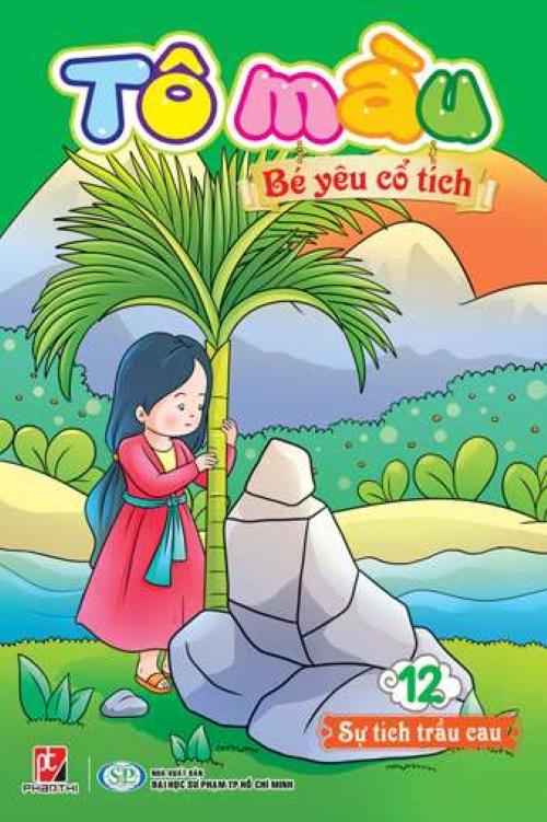 Bộ 12 cuốn Tô Màu Bé Yêu Cổ Tích