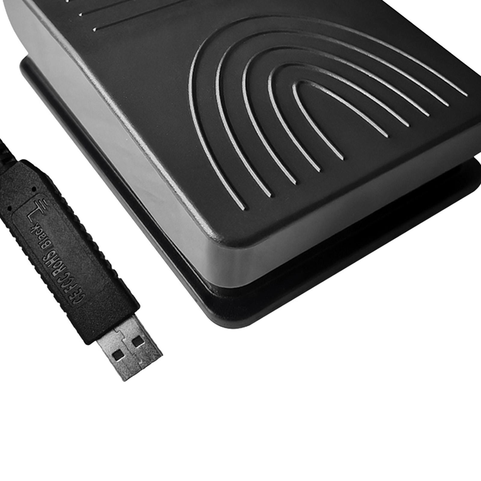 Foot Pedal Switch Computer Keyboard Mouse Action HID Optical Switch Control