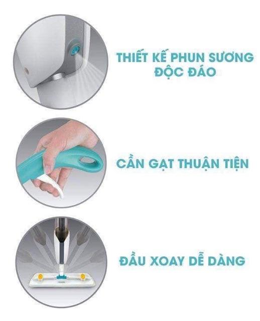 CÂY LAU NHÀ DẠNG XỊT ETM461