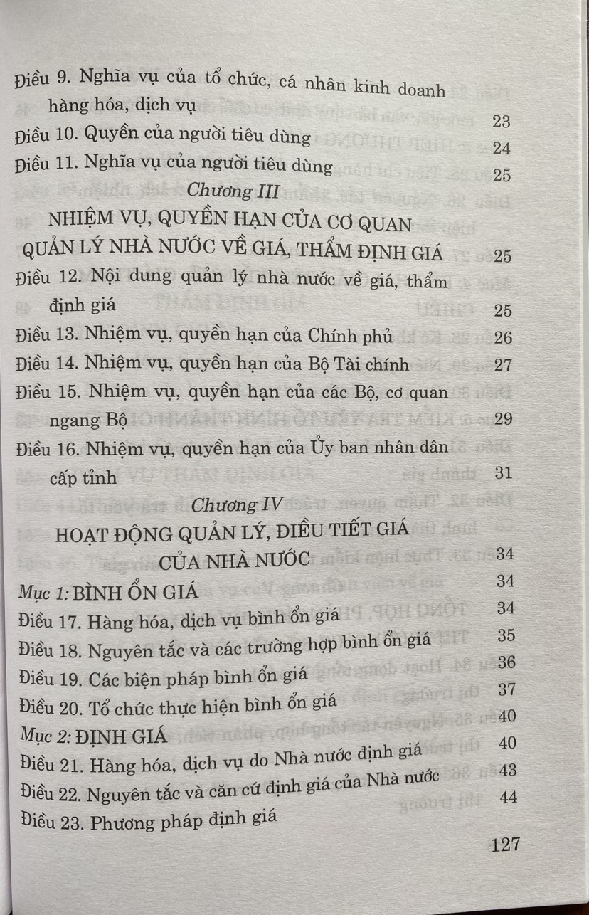 Luật Giá